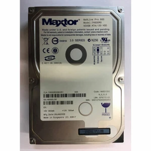 7H500R0 - Maxtor 500GB 7200 RPM IDE 3.5" HDD - Picture 1 of 1
