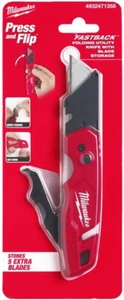 Cuchillo Cortador Plegable Universal Milwaukee con Hoja de Almacenamiento 4932471358 - Imagen 1 de 7