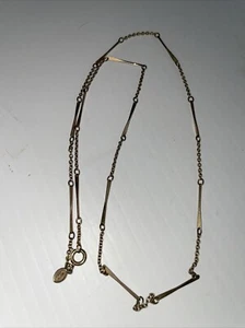 "Collar vintage Avon Chainfall tono oro rosa 24""" - Imagen 1 de 4