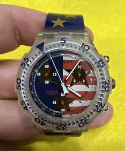 Swatch Aquachrono 1995 - SEK103 - Sueño americano - Nuevo - Imagen 1 de 11