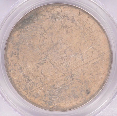 PCGS $1 (1840-1935) U.S. Silver Dollar T-2 Planchet MS60 Cover