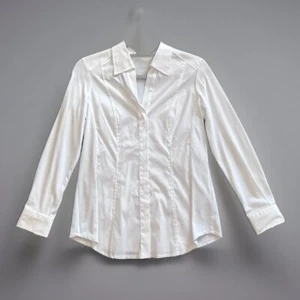 riani white collared blouse UK 10 - Picture 1 of 5