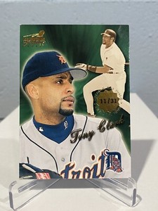 1999 Pacific Aurora - #65 Tony Clark Opening Day Issue(11/31)Tigers**