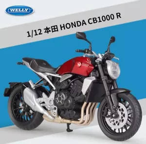 Modelo de moto Welly 1:12 HONDA CB1000R nuevo en caja 3 colores - Imagen 1 de 8