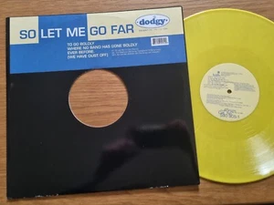DODGY - To Go Boldly YELLOW VINYL 12” EP Indie Original Bostin Records Ltd Ed - Picture 1 of 6