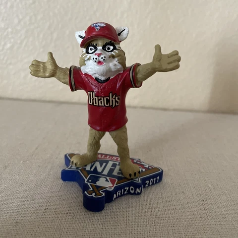 BAXTER Arizona D-backs Mini Mascot Figurine 2011 AllStar Game Limited Edition Cover