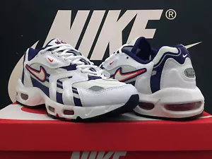 VTG 2021 NIKE AIR MAX 96 II UK10 EU45 GRAPE ICE OG 1 90 BW 180 94 95 97 Tn RARE - Foto 1 di 16