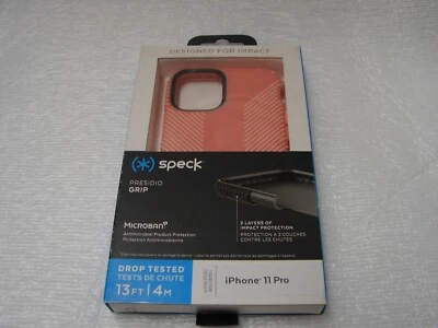 Capa Speck Products 129892-8538 Presidio Grip iPhone 11 Pro, rosa papagaio/mapaia - Imagem 1 de 4