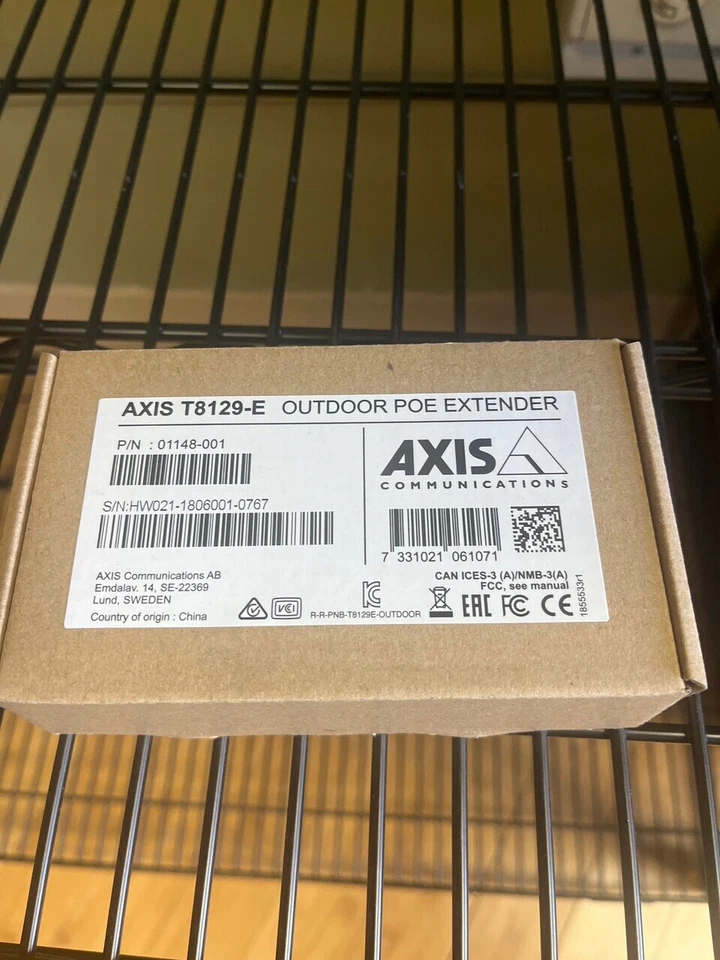 Axis T8129-E Outdoor POE Extender (01148-001) - Image 1 of 1