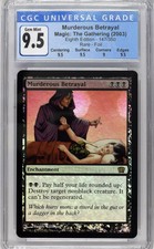 MURDEROUS BETRAYAL Eighth 8th Edition Foil CGC 9.5 Graded MTG [Card Kingdom]