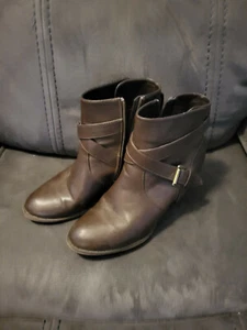 Nine West Brown Boots Size 11m - Picture 1 of 4