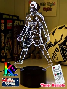 Cristiano Ronaldo Soccer 3D LED Battery USB Night Light 7 Colour Change Lamp - Picture 1 of 9