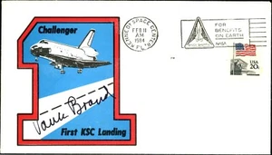 Shuttle Astronaut Vance Brand Signed Cover - Picture 1 of 1