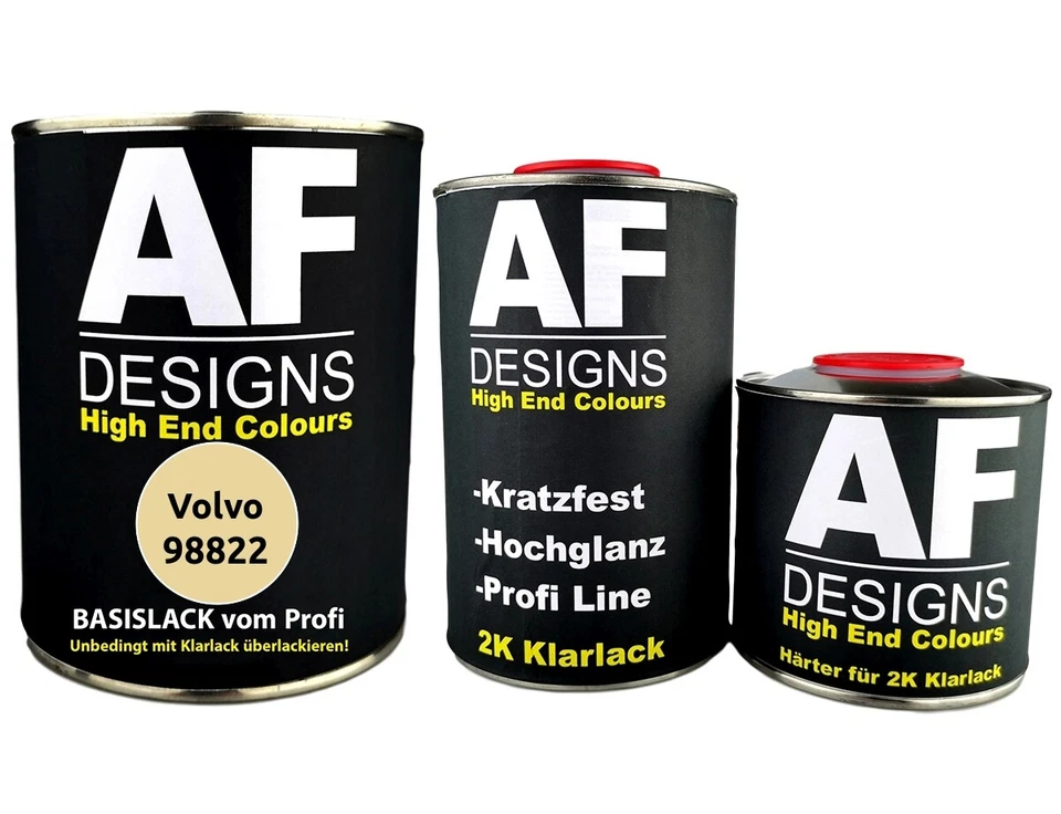 2,5L Basislack Autolack Set Volvo 98822 Green Beige spritzfertig mit Klarlack - Bild 1 von 1