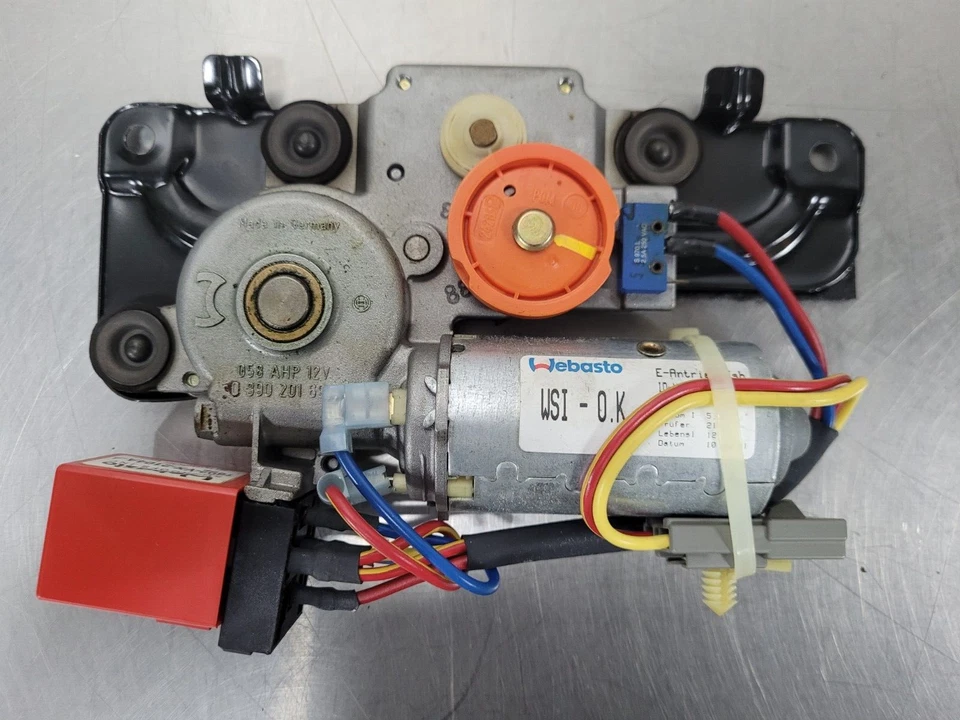 Conjunto de motor Lincoln Continental 1998-2001 techo corredizo F8OZ-15790-AB OEM probado Foto 1 de 4