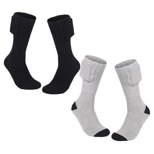 Men Women USB Heated Socks for Cold Weather Camping Fishing Cycling - Picture 1 of 12