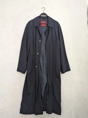 The Presidents Collection McGregor Mantel Jacket Rain Trench Coat XL Black Wool - Image 1 of 4