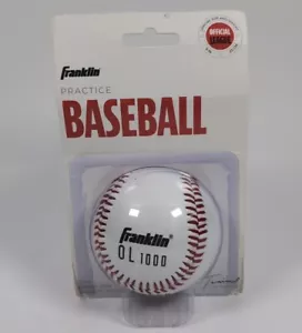 Franklin Practice Baseball Official League Size OL1000 9" Cork / Rubber Core - Picture 1 of 3