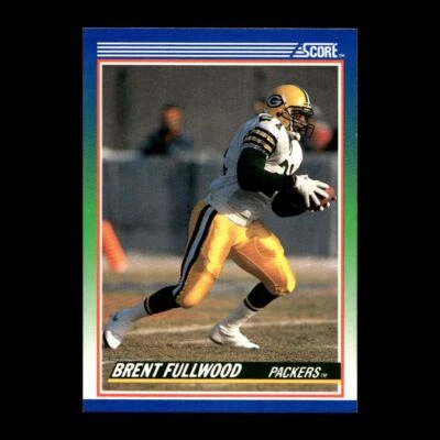 Brent Fullwood 1990 Score Green Bay Packers #6 Set Break GM - Image 1 of 2