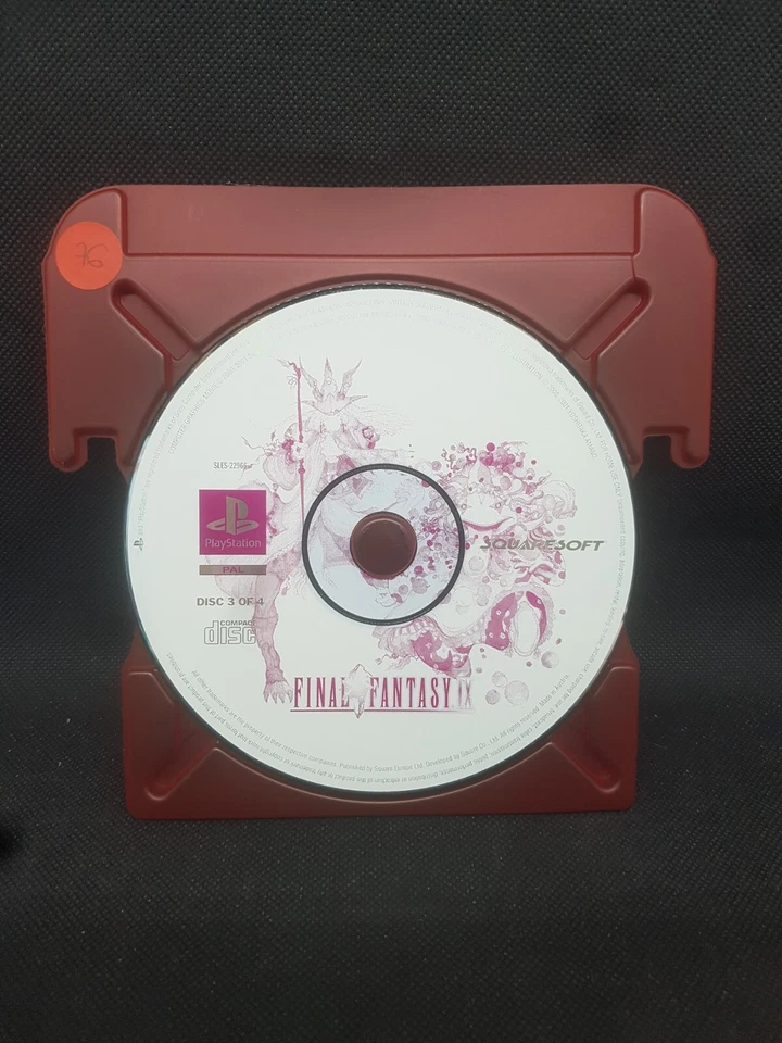 PS1 CD Seul Final Fantasy 9 Cd 3 - Photo 1/1