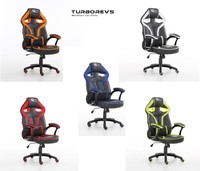 NEW NEO MORPHEUS RACING BUCKET GAMING COMPUTER DESK OFFICE CHAIR FAUX LEATHER