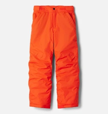 Columbia Unisex Niños 10-12 Pantalones Deportivos para Nieve Medianos Naranja Tiro Medio Impermeables Foto 1 de 4