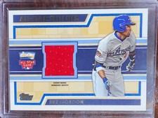 2014 Topps Update All-Star Stitches Dee Gordon #ASR-DG