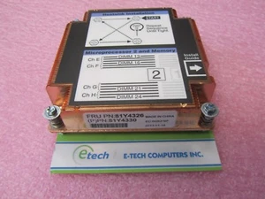 81Y4326- IBM Flex System x240 CPU 2 Heatsink, 135W TDP, works for x240M5 00KJ000 - Picture 1 of 3