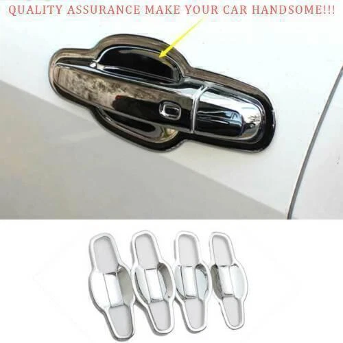 For Chevrolet Malibu 16-2024 ABS Chrome Exterior Side Door Bowl Cover Trim 8PCS Foto 1 de 4