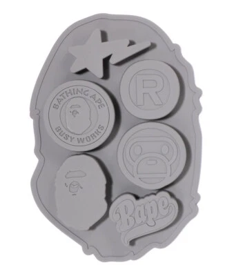 Bandeja de hielo de silicona con cabeza de mono para hombres A BATHING APE 1I70193003 z Foto 1 de 4