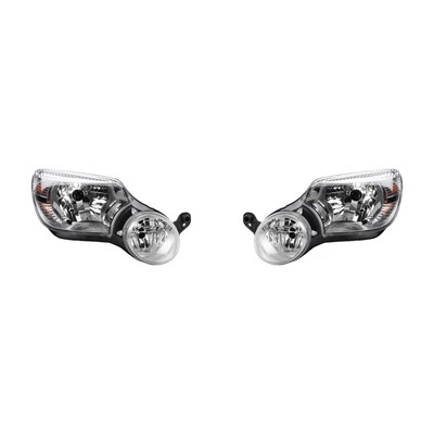 Scheinwerfer Set Halogen kompatibel zu Skoda Yeti 05/09-09/13 H4 H7 links rechts - Bild 1 von 4