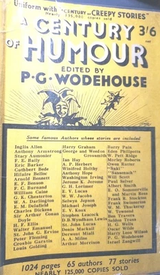 P G WODEHOUSE / A Century of Humour 1936 DJ HC - Image 1 of 4