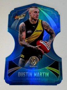 Tarjeta Select Footy Stars Dustin Martin Blue Ice 2020 troquelada #BDC109 Richmond AFL - Imagen 1 de 3