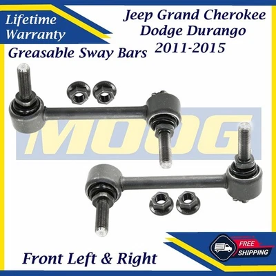 Barras estabilizadoras delanteras MOOG OEM para Dodge Durango 2011-2015, Jeep Grand Cherokee Foto 1 de 4