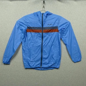 Simms Jacket Mens Small Blue Hooded Pertex Quantum Full Zip Windbreaker Fishing - Picture 1 of 10