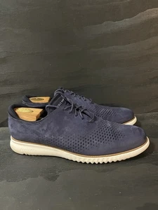 Cole Haan 2.Zerogrand Herren Größe 13 Gefüttert Laserblau Elegant Schuhe C23806 - Bild 1 von 8