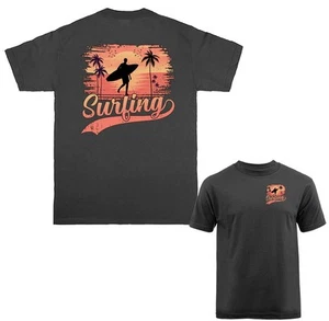 Camiseta Surf Surf Palm Tree Surfer - Imagen 1 de 17