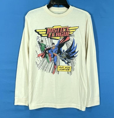 OLD NAVY Collectabilitees JUSTICE LEAGUE Super Heroes Comics BOY'S T-Shirt Sz XL - Image 1 of 4
