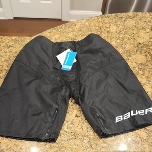 Bauer Black Hockey Shorts Cover - Picture 1 of 3