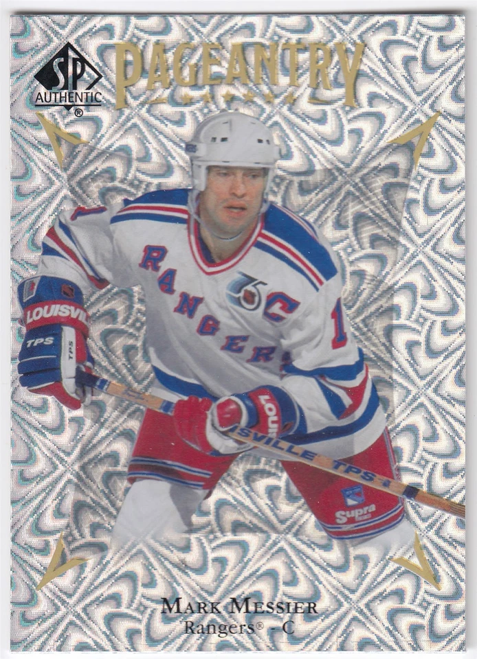 2021-22 Upper Deck SP Authentic Pageantry MARK MESSIER #P-83 New York UD - Image 1 of 1