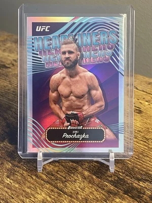 2024 Topps Finest UFC - Headliners Jiri Prochazka #HDL-9 Refractor - Image 1 of 2
