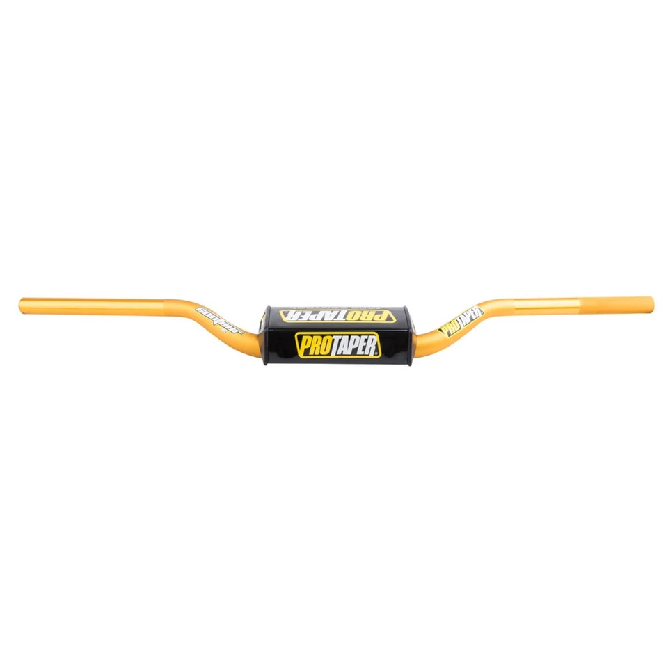 ProTaper Contour 1 1/8" Off-Road Motorcycle Handlebar Ricky Carmichael Bend Gold - Image 1 of 3
