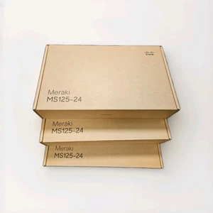 Cisco Meraki MS125-24 Switch - Unclaimed New, Layer 2, 10G SFP+ - Bild 1 von 5