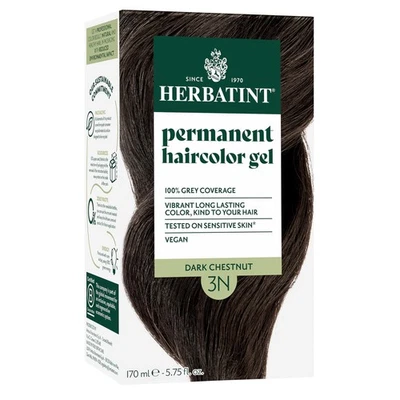 Herbatint 3N Dark Chestnut Hair Dye - 5.75 fl oz - Ammonia-Free, Vegan - Изображение 1 из 4