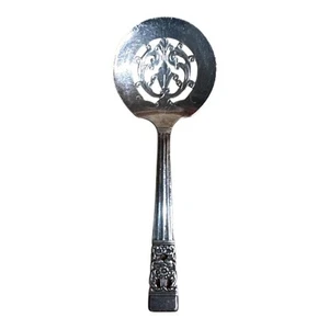 Vintage Community Plate Silverplate Coronation Bonbon Nut Casserole Server Spoon - Picture 1 of 6