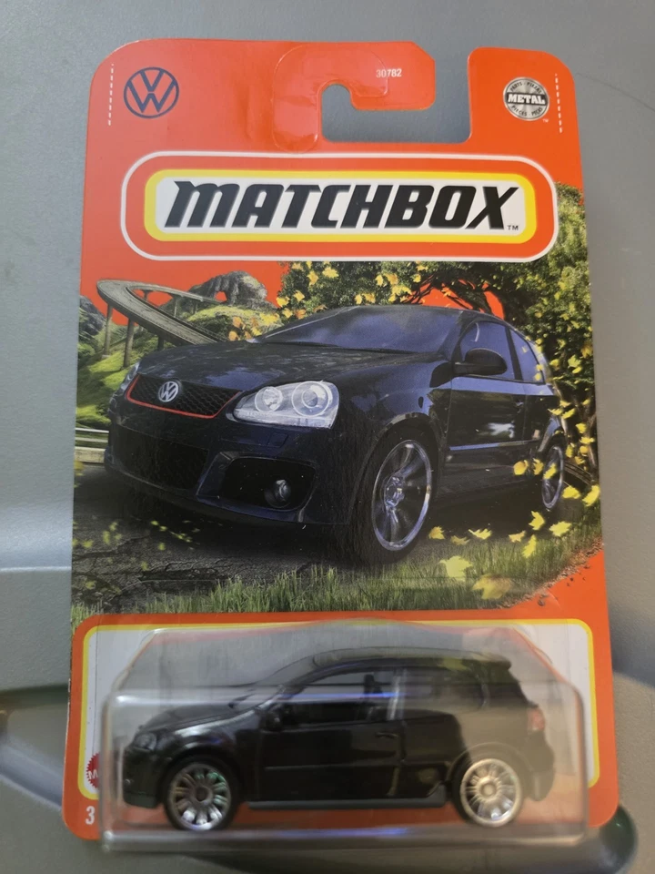 Matchbox 2021 MBX Highway 79/100 Volkswagen GTI Metalflake negro Foto 1 de 1