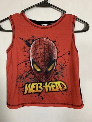 Мальчики Sleepwear рубашка 7/8 красный человек-паук графический «паутина голова» - Изображение 1 из 2