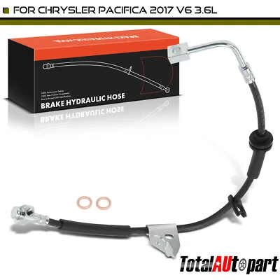 Manguera hidráulica de freno para Chrysler Pacifica 2017 lado izquierdo conductor trasero 68223525AC Foto 1 de 4