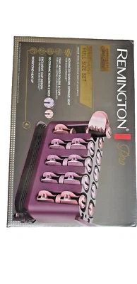 Juego de rodillos calientes de cerámica Remington Pro tamaño completo púrpura - Paquete de 20 Foto 1 de 4