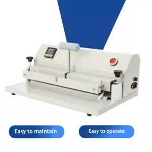 Desktop Buch Hardcover Nut Pressmaschine 110V DC-500C Rillmaschine USA - Bild 1 von 12